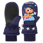 Dinosaur in Space Mittens - Ages 1-7 Main Thumbnail