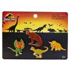 Loungefly Jurassic Park 30th Anniversary 4-Piece Pin Set, Amazon Exclusive Main Thumbnail