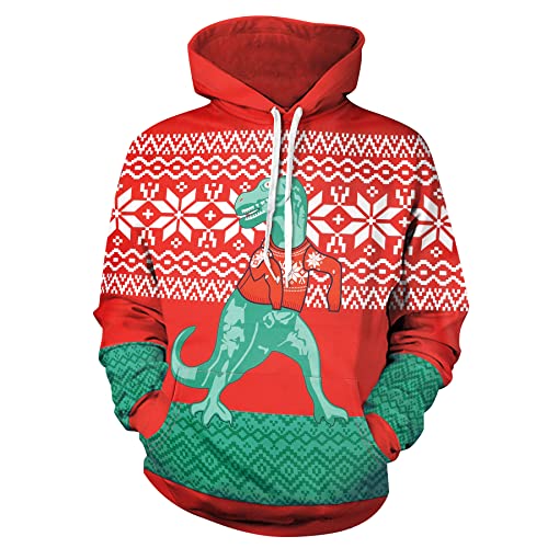 Novelty Dinosaur  Christmas Sweater