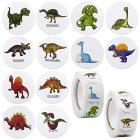 1000 x Childrens Reward Dinosaur Stickers - 12 Designs Main Thumbnail