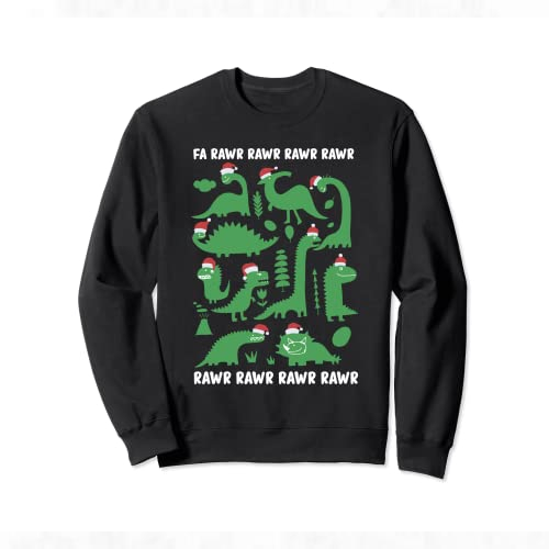 Dinosaur Funny Ugly Christmas Sweatshirt