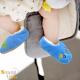 Toddler Blue Dinosaur Slippers Thumbnail Image 1