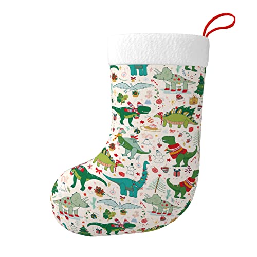 View the best prices for: Cute Christmas Cartoon Dinosaur Stocking