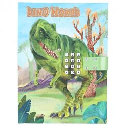 Dino World Secret Diary with Padlock main image 0