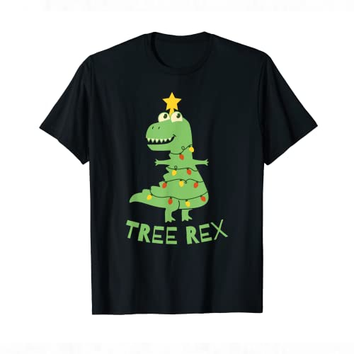 Tree-Rex (T-Rex Christmas Tree) - Funny Dinosaur Christmas T-Shirt