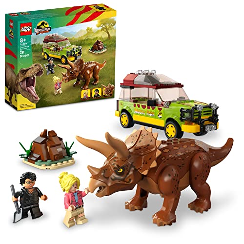  LEGO Jurassic Park 30th Anniversary: Triceratops Research - 76959