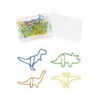 20 Dinosaur Paper Clips - Various Colours Main Thumbnail