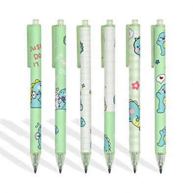 6 Cute Dinosaur Mechanical Pencils