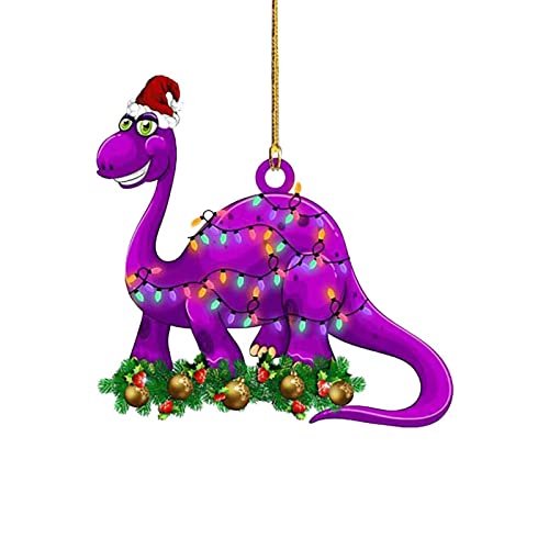  Cute Cartoon Dinosaur Ornament for Christmas Tree