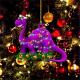Cute Cartoon Dinosaur Ornament for Christmas Tree Thumbnail Image 1