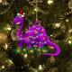 Cute Cartoon Dinosaur Ornament for Christmas Tree Thumbnail Image 4