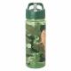 Camouflage Dino Water Bottle with Flip up Straw Thumbnail Image 3
