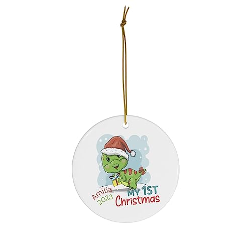 View the best prices for: First Christmas Dinosaur Ornament