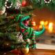 T-Rex Elf Christmas Decoration Thumbnail Image 2