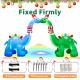 12 FT Christmas Inflatable Dinosaur Arch, Bright LED Lights Christmas Archway Decorations Dinosaurs Inflatables Outdoor Decor Yard Christmas Blow Up Large Garden Party Props Thumbnail Image 2