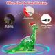 10ft Inflatable Diplodocus Christmas Decoration Thumbnail Image 2