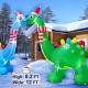 12ft Long Diplodocus Arch Inflatable Christmas Archway Decoration Thumbnail Image 1