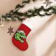 Personalized Santa T-Rex Christmas Stocking Thumbnail Image 5