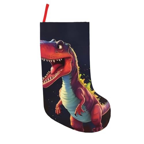 Personalized Big-mouthed Dinosaur Christmas Stocking