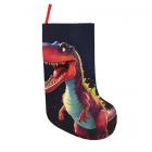 Personalized Big-mouthed Dinosaur Christmas Stocking Main Thumbnail