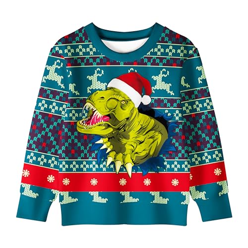 Ugly Dinosaur Christmas Sweater
