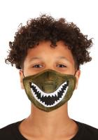 Child Dinosaur Sublimated Face Mask Main Thumbnail