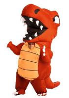 Inflatable Kids Red Dino Costume Main Thumbnail