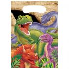 happy dinosaur party treat bags x 8 Main Thumbnail