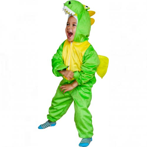 fun play dinosaur costume for kids -fancy dress animal onesie for boys and girls - children cosplay dress upcostumes for medium 3-5 years (110 cm)