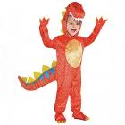 dinosaur halloween kids fancy dress boys girls animal children costume (medium ages 4-6) Main Thumbnail