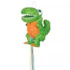 unique dinosaur party t-rex pinata with pull string Main Thumbnail