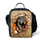 dinosaur breakout insulated lunch bag Main Thumbnail