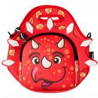 red triceratops lunch bag Main Thumbnail