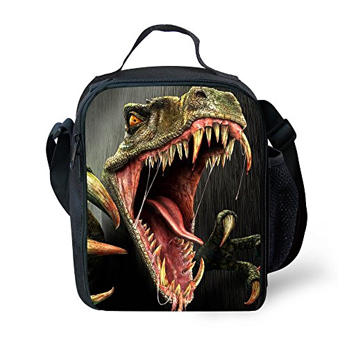 Attacking Raptor Insulated Lunch Bag