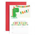 cute t-rex dinosaur invitations x 10 Main Thumbnail