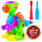 Colourful take apart dinosaur with light and sound Main Thumbnail
