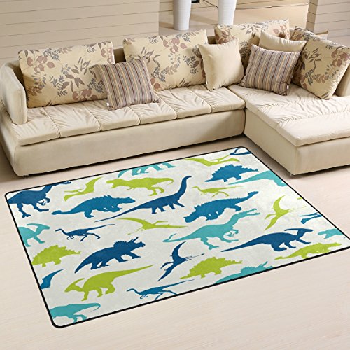 non-slip cartoon dinosaur rug - play mat