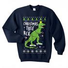 Christmas Tree Rex Funny Xmas Jumper - Adults - 4 Colours Main Thumbnail