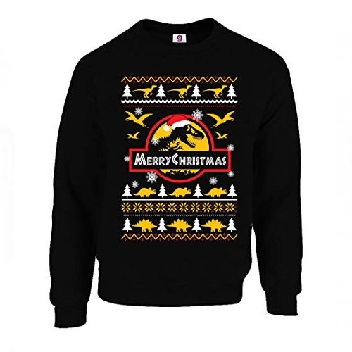 Jurassic Park Inspired Christmas Sweatshirt - Adult - Unisex