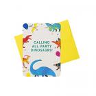 8 x dino party invitations - talking tables Main Thumbnail