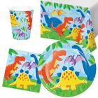 dinosaur friends party tableware pack for 8 Main Thumbnail