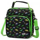 adjustable green dinosaur lunch bag Main Thumbnail