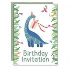 diplodocus birthday invitations x 10 Main Thumbnail