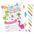 20 dinosaur party invitations with envelopes - wernnsai Main Thumbnail