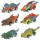 6 x dinosaur pull back toy cars Main Thumbnail