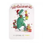 hallmark christmas card, santasaurus design Main Thumbnail