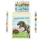dinosaur mini colouring pencils x 10 Main Thumbnail