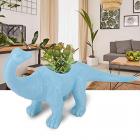 blue brontosaurus pvc planter indoor / outdoor Main Thumbnail