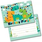 dinosaur birthday party invitations x 20 Main Thumbnail