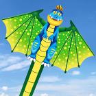 tcvents large dinosaur kites for children easy to fly with colorful long tail, huge kite for kids adults outdoor game,activities,beach trip Main Thumbnail